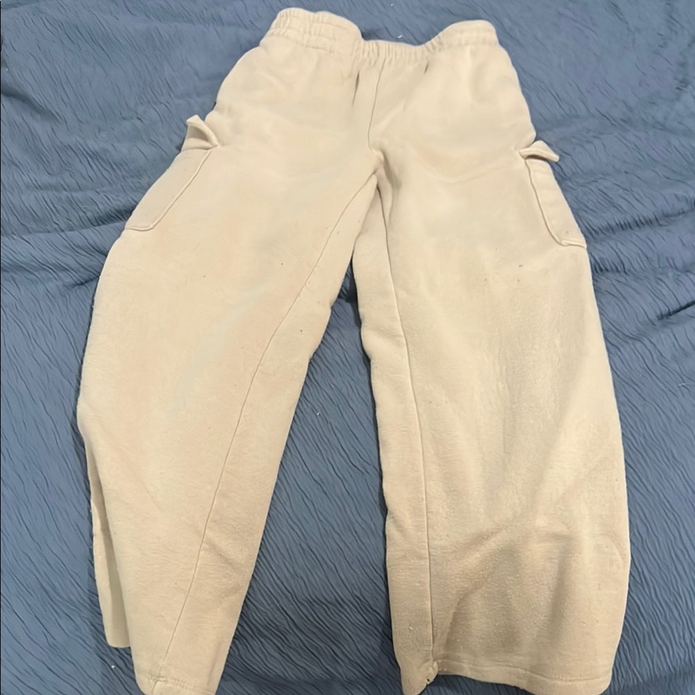Art Class Cream Sweatpants Relaxed Fit Joggers